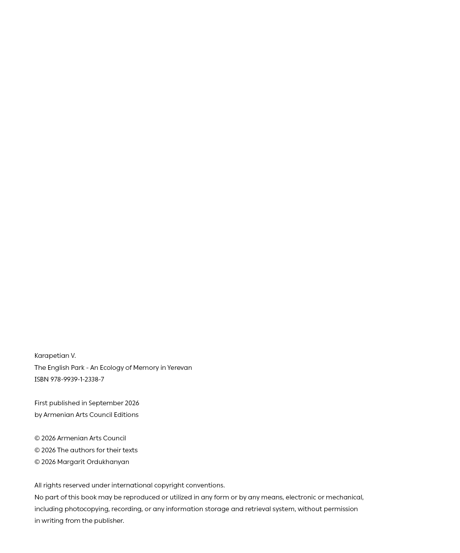 Անգլիական այգի page 1